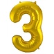 Globos Nordic Feuille de ballon Figure 3 or | 86 cm Globos Nordic Feuille de ballon Figure 3 or | 86 cm