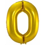 Paper Dreams Ballonfolie 0 Gold | 86 cm Paper Dreams Ballonfolie 0 Gold | 86 cm