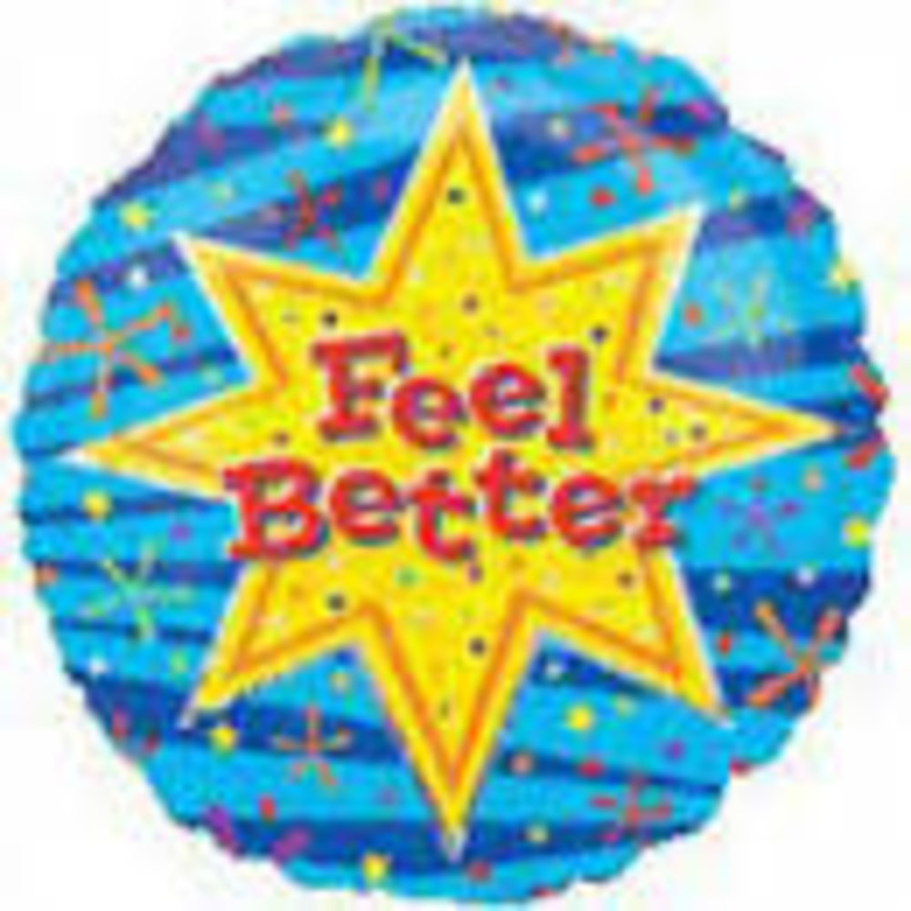 Balloon foil Feel Better | 45cm Balloon foil Feel Better | 45cm
