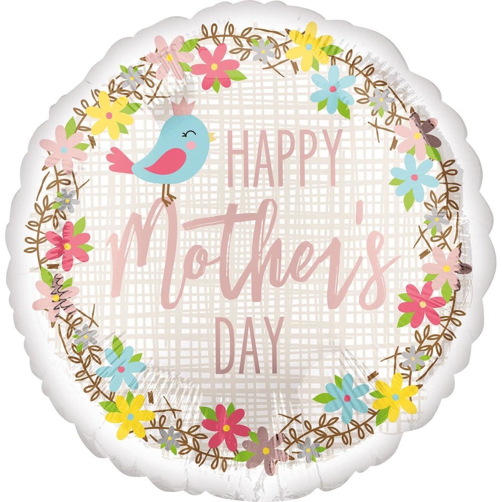 Foil Ballon Joyeuse Mother's Day | 45 cm Foil Ballon Joyeuse Mother's Day | 45 cm
