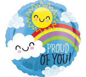 Folie Ballon Proud of you! | 45 cm Folie Ballon Proud of you! | 45 cm
