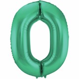 Folat Feuille de ballon 0 Matte Vert | 86cm Folat Feuille de ballon 0 Matte Vert | 86cm