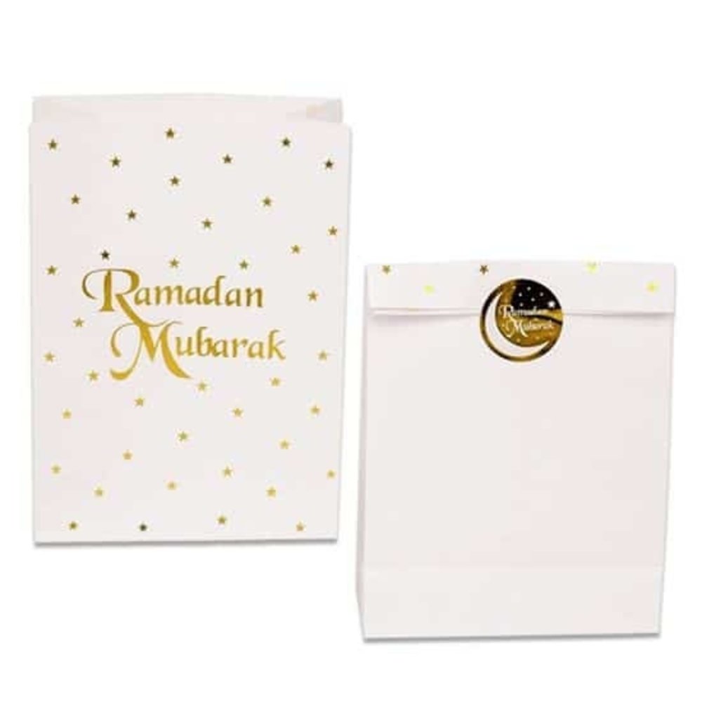 Haza - Witbaard Tat Bag Ramadan Mubarak Paper | 6 Stück