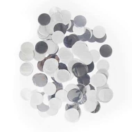 Folat Confetti Silber Large Round | 14 Gramm