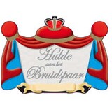 Deurbord Hulde aan het Bruidspaar | 1 stuks