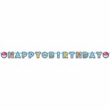 Amscan Guirlande de Lettres Pokémon Happy Birthday 12x218cm | par unité