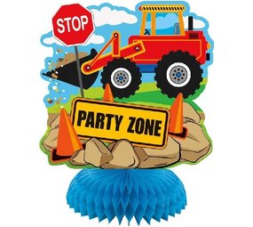 Table decoration Construction Party | 3 pieces Table decoration Construction Party | 3 pieces