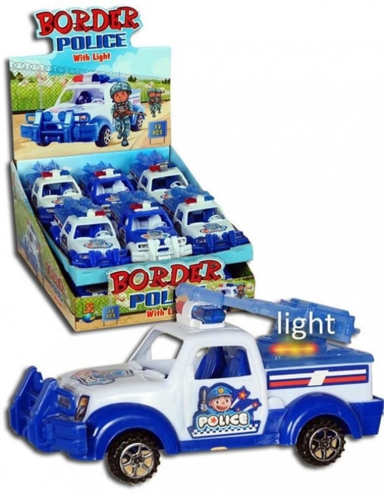 Candy police car with light | per Unit