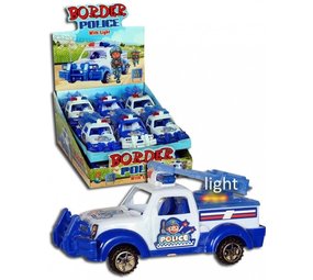 Voiture de police de bonbons avec la lumière | par unité