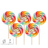 Felko Lolly Swigle Pop Fruit 50 gr. | 7cm Felko Lolly Swigle Pop Fruit 50 gr. | 7cm