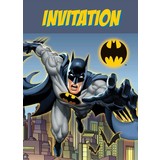 Uitnodiging Batman | 8 stuks Uitnodiging Batman | 8 stuks