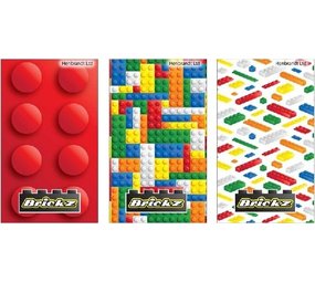 Henbrandt Lego Notitieboekje | 9x5,5 cm Henbrandt Lego Notitieboekje | 9x5,5 cm