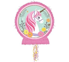 Amscan Pinata à tirer licorne magique 46x55cm | par unité