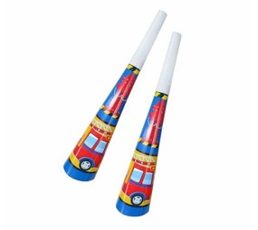 Toeters Brandweer | 6 stuks Toeters Brandweer | 6 stuks