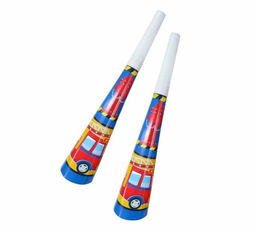 Toeters Brandweer | 6 stuks