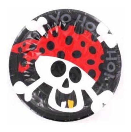 Pirate Fun sign 17cm | 8 pieces Pirate Fun sign 17cm | 8 pieces