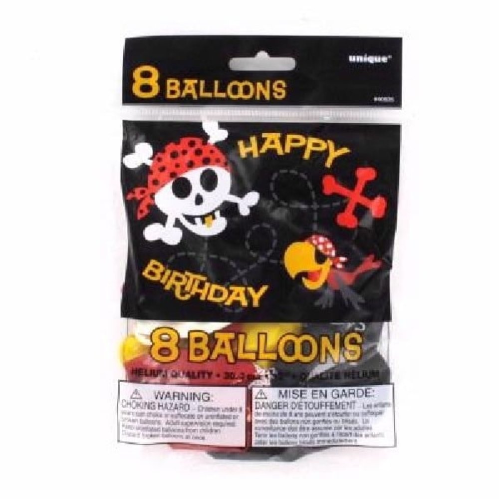 Ballon pirate amusement | 8 pièces Ballon pirate amusement | 8 pièces