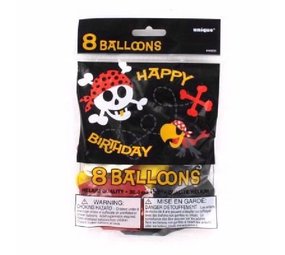 Ballon Pirate Fun | 8 stuks Ballon Pirate Fun | 8 stuks