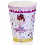 Beker Ballerina Party | 8 stuks