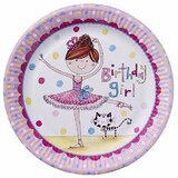 Ballerina Party Signboard 23cm | 8 pieces
