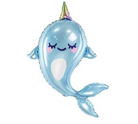 SUPER SHAPE FILLE BALLON NARWAL | 87cm SUPER SHAPE FILLE BALLON NARWAL | 87cm