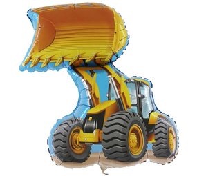 Super Shape folie ballon Bulldozer | 90 cm Super Shape folie ballon Bulldozer | 90 cm