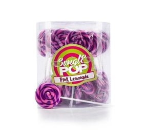 Felko Lolly Swigle Pop Mini Pink Limonade 12 gr. | 50 Stück in Silo Felko Lolly Swigle Pop Mini Pink Limonade 12 gr. | 50 Stück in Silo
