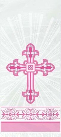 Unique Party Cello Geschenktüten Kommunion Pink Kreuz | 20 Teile Unique Party Cello Geschenktüten Kommunion Pink Kreuz | 20 Teile