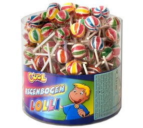 Lolly Regenboog 8 gr. | 150 stuks in silo Lolly Regenboog 8 gr. | 150 stuks in silo