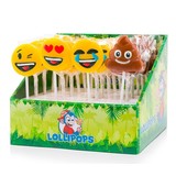 Lolly emoji mini 17 gr. | per 24 Lolly emoji mini 17 gr. | per 24
