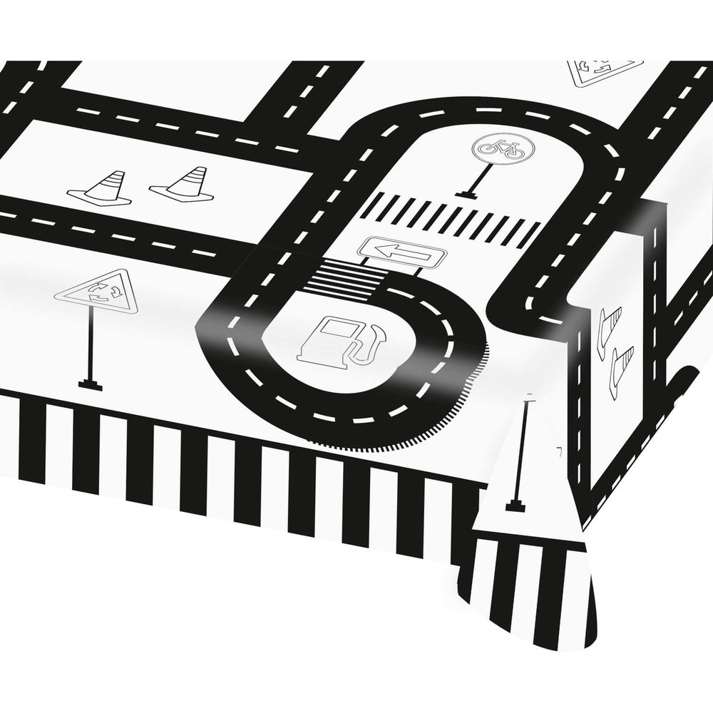 Amscan Nappe sur la route 120 x 180 cm