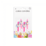 Globos Nordic Bougies de gâteau de licorne | 4 pièces Globos Nordic Bougies de gâteau de licorne | 4 pièces