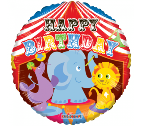 Zirkus Folie Ballon | 45 cm Zirkus Folie Ballon | 45 cm
