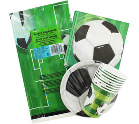 Tuf-Tuf Voetbal 3D Feestpakket | 8 personen Tuf-Tuf Voetbal 3D Feestpakket | 8 personen