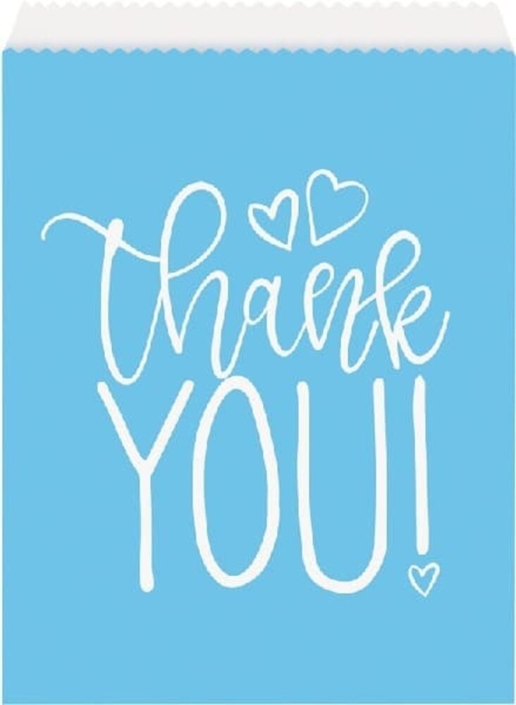 GoodieGag Baby Shower Hearts Blue | 8 pieces