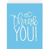 Goodiebag Baby Shower hartjes blauw | 8 stuks Goodiebag Baby Shower hartjes blauw | 8 stuks