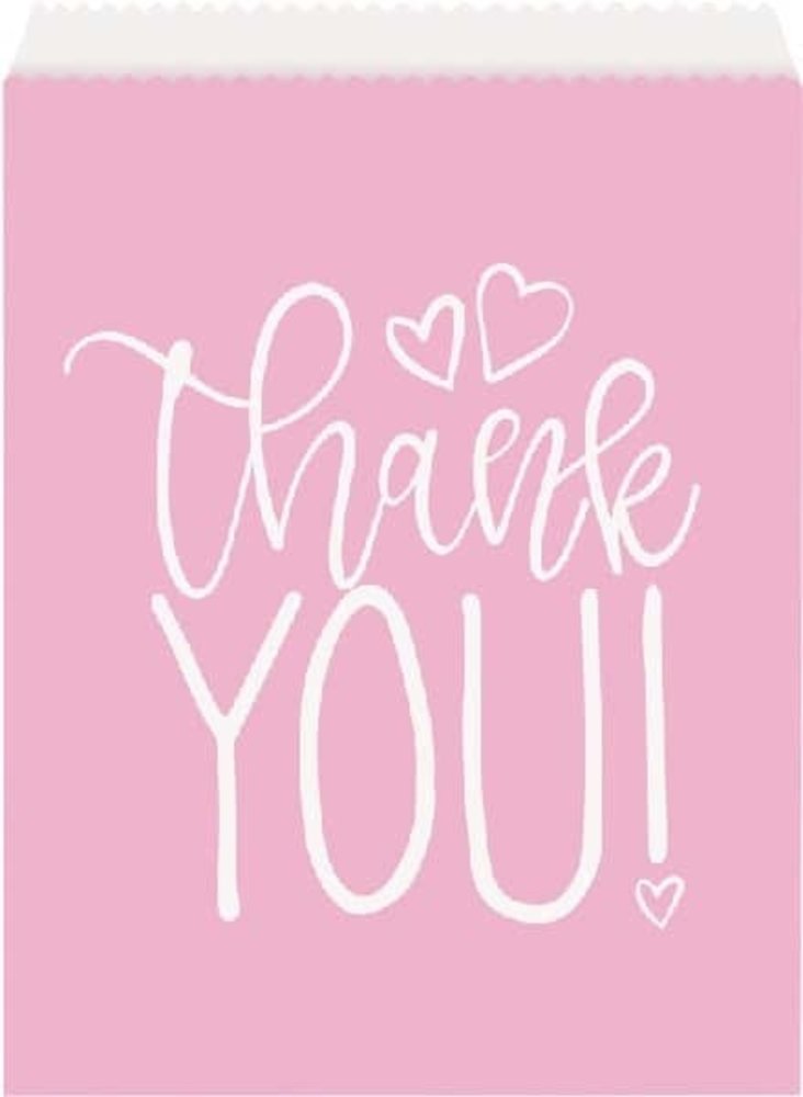 Goodie Bag Babypartyherzen rosa | 8 Stücke Goodie Bag Babypartyherzen rosa | 8 Stücke