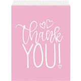Goodie Bag Babypartyherzen rosa | 8 Stücke Goodie Bag Babypartyherzen rosa | 8 Stücke