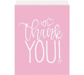 GoodieGag Baby Shower Hearts Pink | 8 pieces