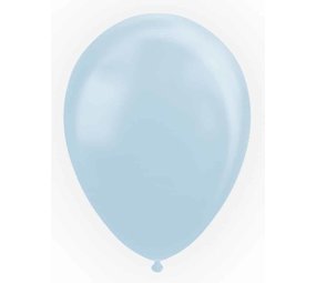 Perlleichter blauer Luftballons 30 cm | 25 Stücke Perlleichter blauer Luftballons 30 cm | 25 Stücke