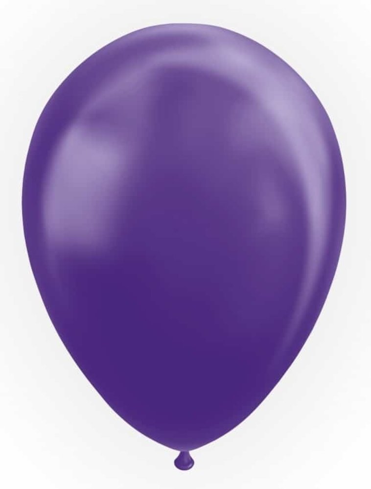 Purple balloons Metallic 30cm | 25 pieces Purple balloons Metallic 30cm | 25 pieces