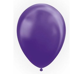 Purple balloons Metallic 30cm | 25 pieces Purple balloons Metallic 30cm | 25 pieces