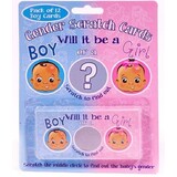 Gender Reveal kraskaartjes BOY | 12 stuks