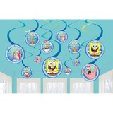 Amscan Spongebob Swirl Hang Decoration | 12 pieces Amscan Spongebob Swirl Hang Decoration | 12 pieces