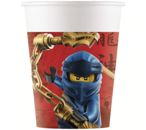 Procos Party Lego Ninjago Becher 200ml | 8 Stücke Procos Party Lego Ninjago Becher 200ml | 8 Stücke