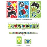Henbrandt Gamer schrijfset 5-delig| per stuk Henbrandt Gamer schrijfset 5-delig| per stuk