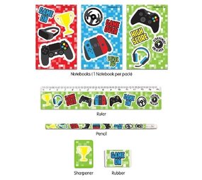 Henbrandt Gamer schrijfset 5-delig| per stuk Henbrandt Gamer schrijfset 5-delig| per stuk