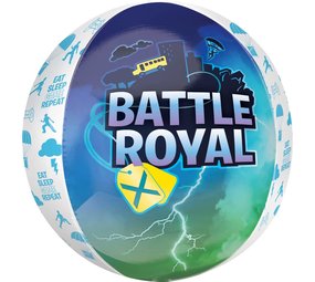 Fortnite Battle Royal Orbz folie ballon | per stuk Fortnite Battle Royal Orbz folie ballon | per stuk