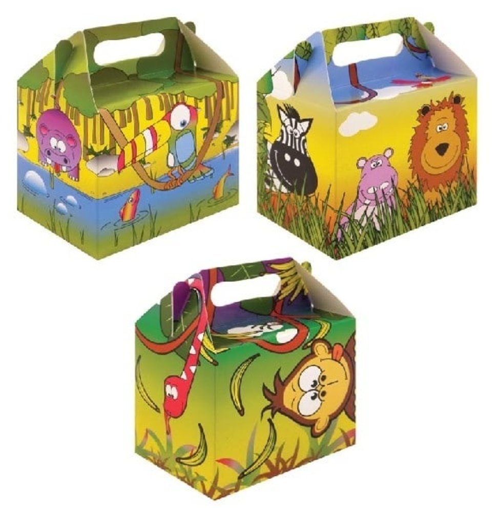 Henbrandt Feestbox Jungle Animals | per Unit