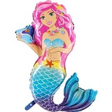Mermaid SuperShape Balloon 117cm | per Unit
